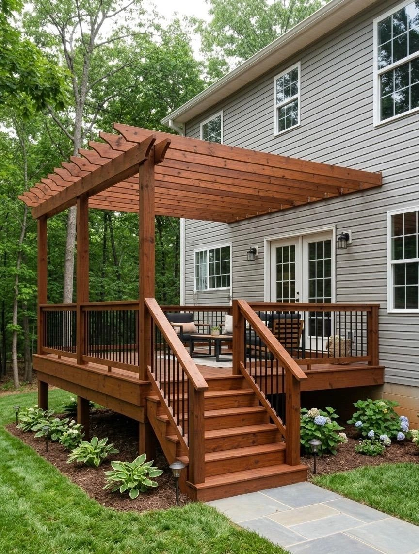 Deck and landscaping by 613Pro